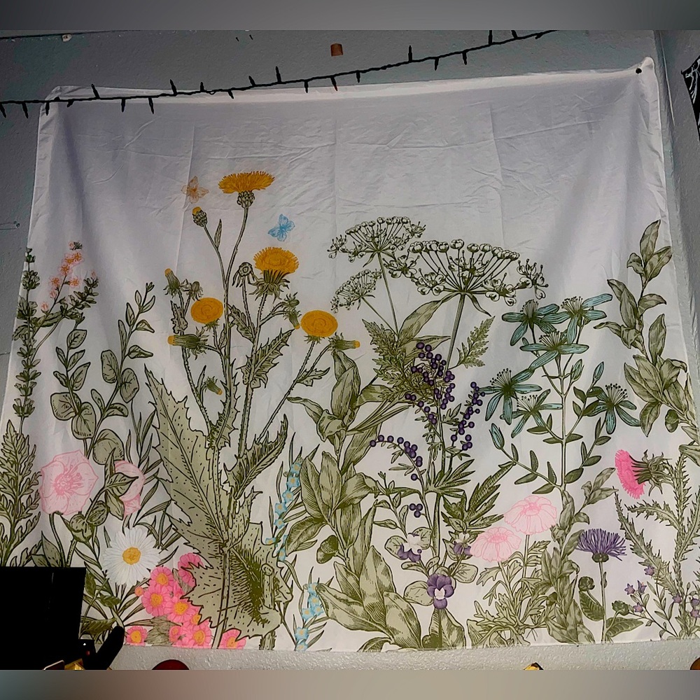 Flower tapestry
